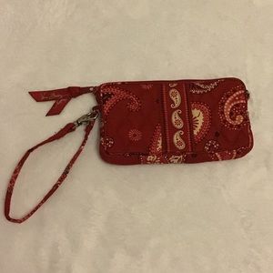 Vera Bradley Zippered Pouch | Mesa Red